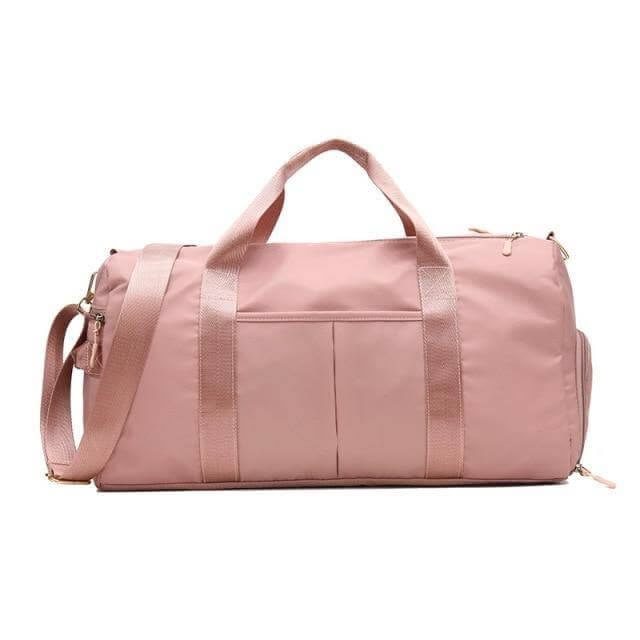 Women'S Multi-Purpose Sports Bag - Waterproof with Shoe Pocket for Yoga, Gym, and Travel