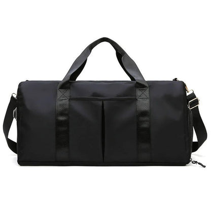 Women'S Multi-Purpose Sports Bag - Waterproof with Shoe Pocket for Yoga, Gym, and Travel