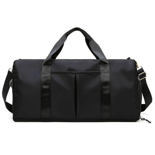Women'S Multi-Purpose Sports Bag - Waterproof with Shoe Pocket for Yoga, Gym, and Travel
